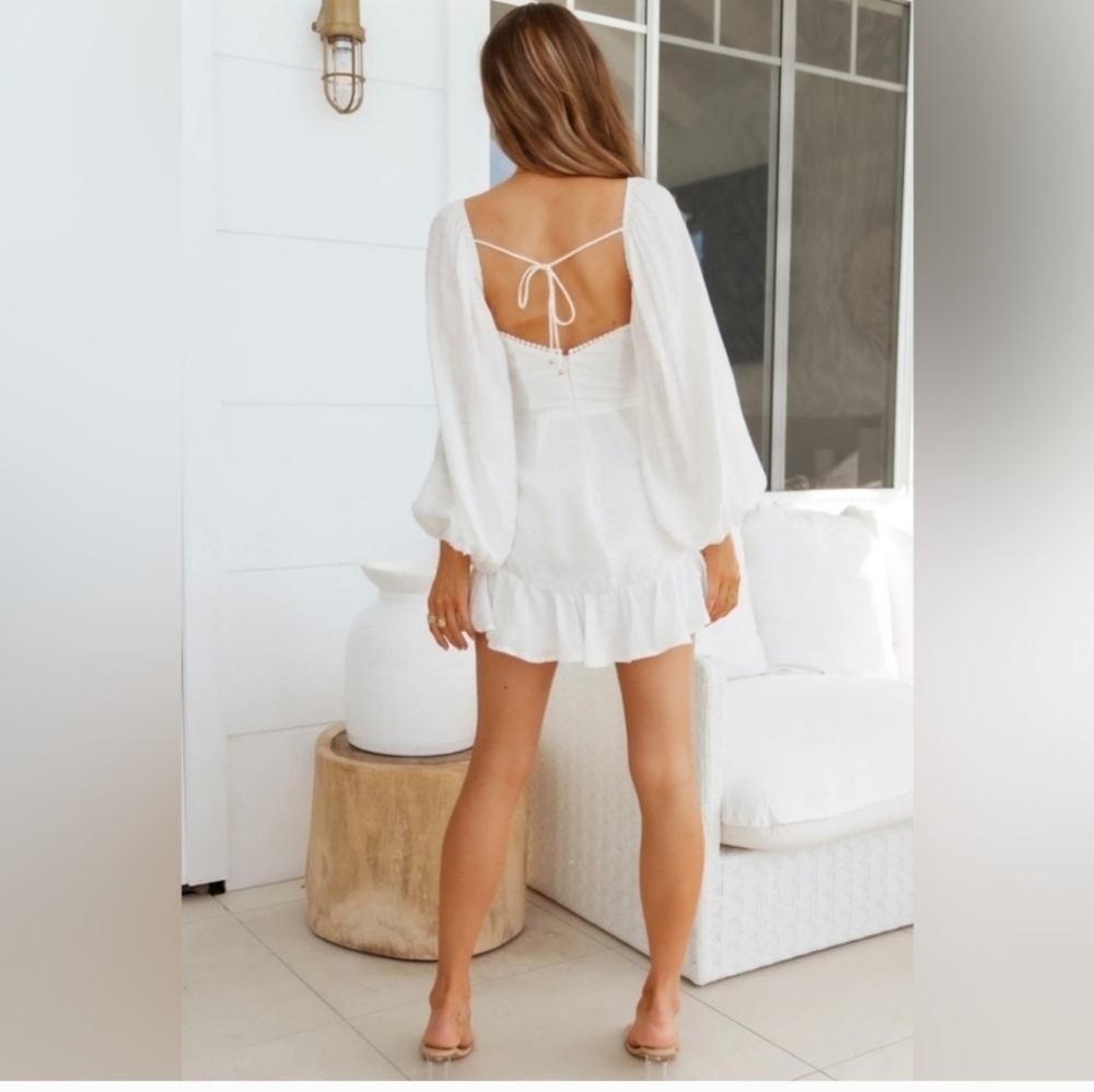 NWT SELFIE LESLIE CATCH FEELINGS MINIDRESS XS - Picture 3 of 13
